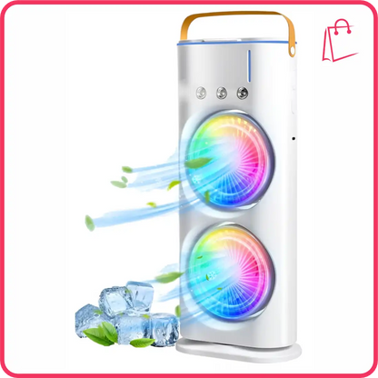 VENTILADOR DOBLE SMART DE AIRE FRIO